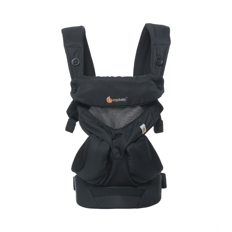 Marsupiu 360 Performance, Cool Air, 130-00233, Onyx Black, Ergobaby